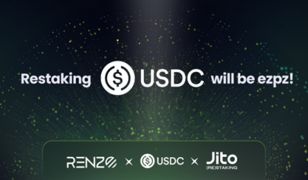 Renzo推出$ezUSDC，赋能Jito平台，带来USDC的全新力量